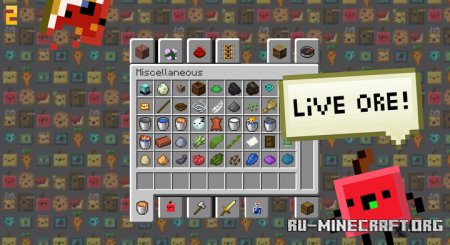  Living Items [16x]  Minecraft PE 1.15