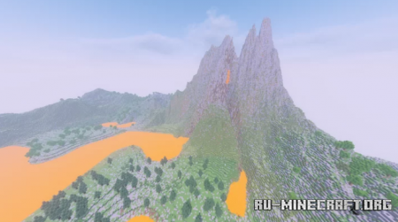  Volcano Survival Island by UnboundHoldenL  Minecraft