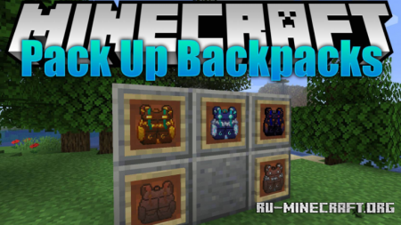  Packed Up Backpacks  Minecraft 1.15.2