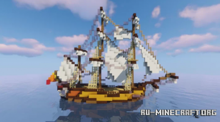  The Enterprise - Medium Ship  Minecraft