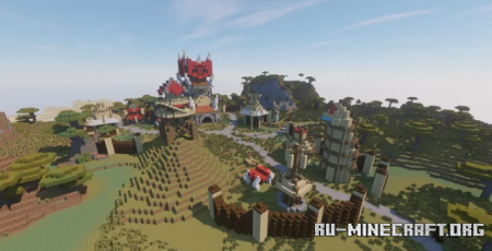  Crossroads - World of Warcraft inspired  Minecraft