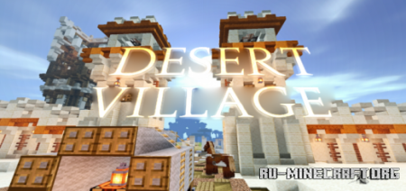  Modified Desert Village  Minecraft PE