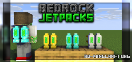  Bedrock Jetpacks  Minecraft PE 1.16