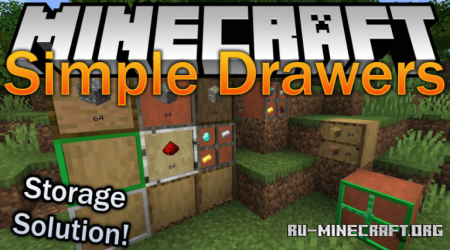  Simple Drawers  Minecraft 1.15.2