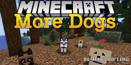  More Dogs  Minecraft 1.15.2