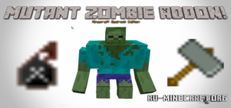 Mutant Zombie  Minecraft PE 1.14