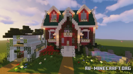  Pink Palace House  Minecraft