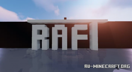  The Raft Survival  Minecraft