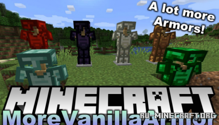  MoreVanillaArmor  Minecraft 1.15.2
