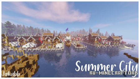  Summer City by jakubb  Minecraft