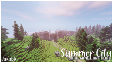  Summer City by jakubb  Minecraft