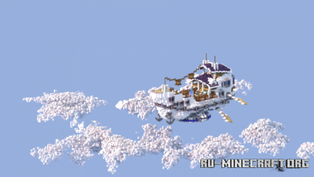  La Dauphine - Airship Galley  Minecraft