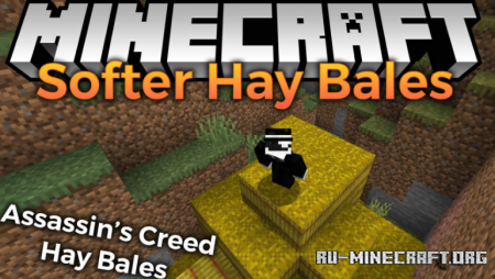  Softer Hay Bales  Minecraft 1.15.2