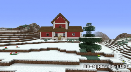  House In The Mountains  Minecraft