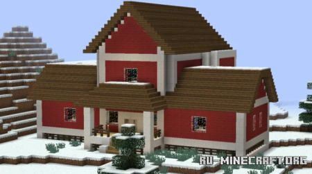  House In The Mountains  Minecraft