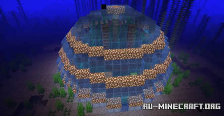  Underwater Bubble House by Domolas  Minecraft