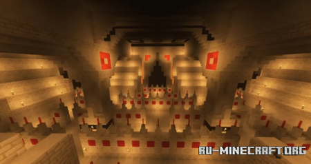  The Burning Desert - Hall of the Banished  Minecraft