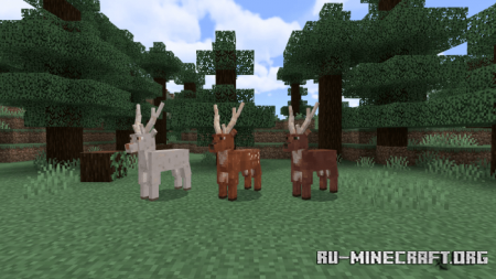  Sika Deer  Minecraft PE 1.14