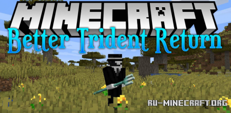  Better Trident Return  Minecraft 1.15.2
