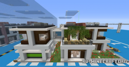 Скачать 6 Modern Buildings для Minecraft