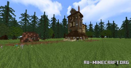 Скачать Hogwarts and Surrounding Areas Version 3 для Minecraft PE