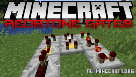  Redstone Gates  Minecraft 1.15.2
