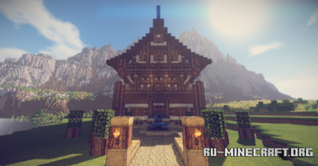  Japanese Mansion  Minecraft