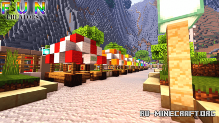  Colour Park (Theme Park)  Minecraft PE