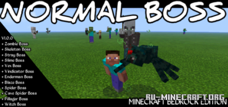  Normal Boss  Minecraft PE 1.16
