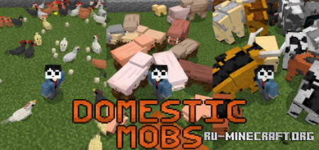  Domestic Mobs  Minecraft PE 1.14