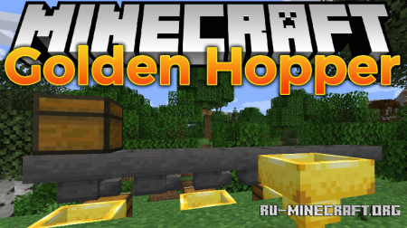  Golden Hopper  Minecraft 1.15.2