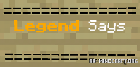  Legend Says  Minecraft PE