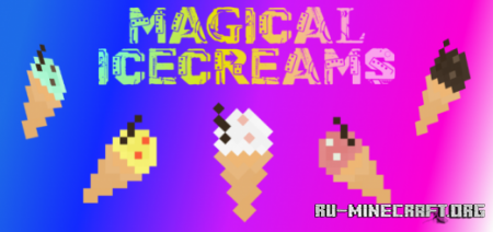  Magical Ice Creams  Minecraft PE 1.14