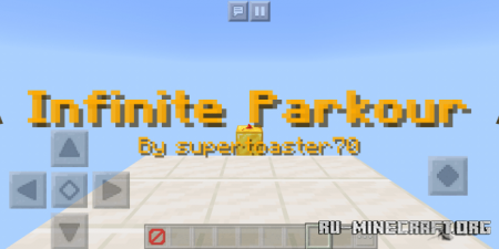  Infinite Parkour by supertoaster  Minecraft PE
