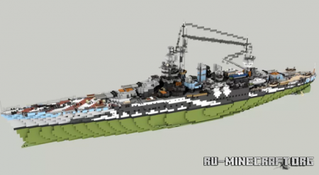  Italian Battleship Andrea Doria  Minecraft