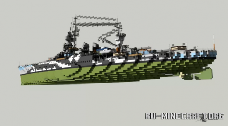  Italian Battleship Andrea Doria  Minecraft