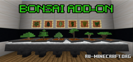  Easy Bonsai  Minecraft PE 1.14