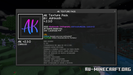  AK Texture [16x]  Minecraft PE 1.16
