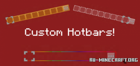  Custom Hotbar  Minecraft 1.16