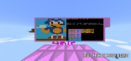  Sonic the Hedgehog 2: Sonics Time Adventure  Minecraft PE