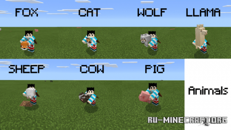  Carry Animals  Minecraft PE 1.14