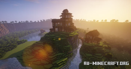 Mansion en Pequena Isla  Minecraft