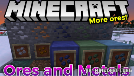  Ores and Metals  Minecraft 1.15.2