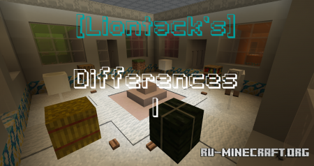  (Liontack's) Differences  Minecraft