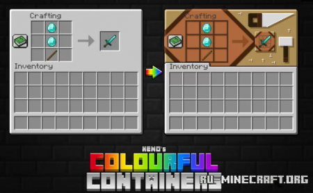  Colourful Containers GUI  Minecraft 1.15