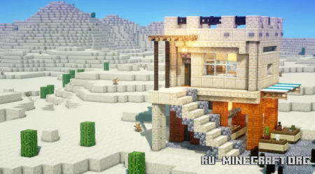  Desert House (Shop)  Minecraft