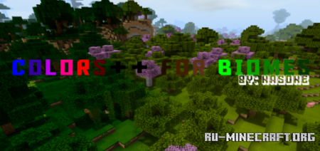  Colors Biomes Plus  Minecraft PE 1.16