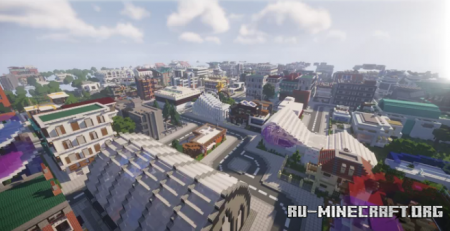  Procedural Metropolis - Infinity Project  Minecraft