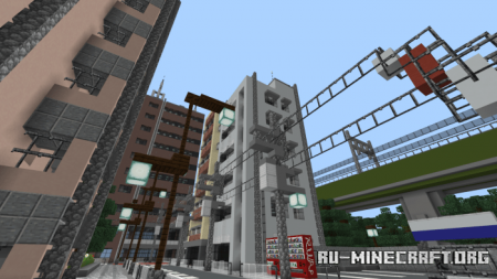  Metropolitan Urashima City  Minecraft PE