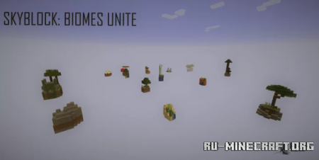  Skyblock: Biomes Unite  Minecraft